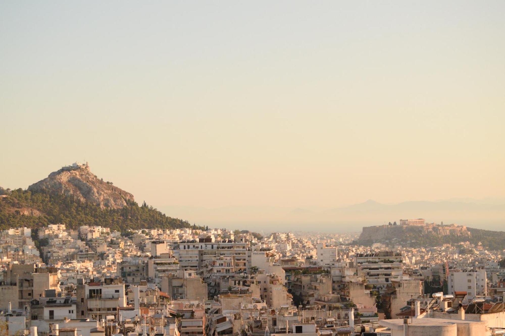 Acropolis Panorama Studio Aten Exteriör bild
